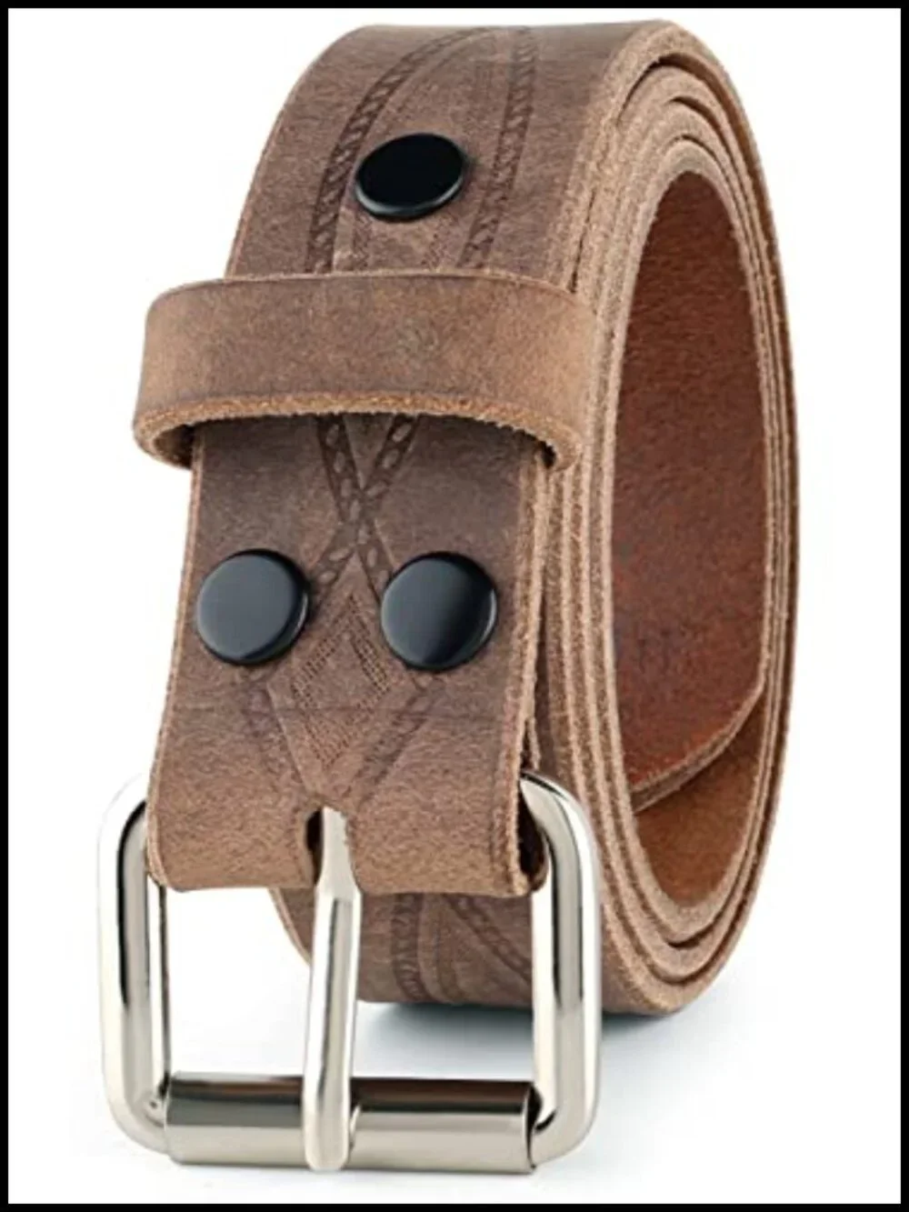 Distressed Leather Belt 1.5
